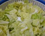 Foto langkah ke 1 dari resep Sayur Sawi Putih pakai Telur + Baso ANTI GAGAL.