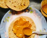 A picture of step 3 of Leftover Roti Bhakarwadi (Crunchy Fried Roti Bites).