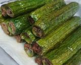 صورة لخطوة 3 من وصفة خيار محشي باللبن(الزبادي)