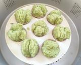 Foto langkah ke 4 dari resep Bolu Kukus Pandan (2 telur).
