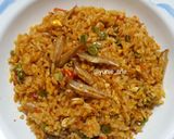 Foto langkah ke 3 dari resep Nasi goreng teri+petai cina.