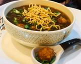 Whosaynas Chicken Manchow Soup topped with Manchurian balls recipe step 14 photo