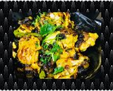 A picture of step 2 of Mutton brain stir fried.