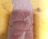 Foto del paso 1 de la receta: Solomillo de cerdo en salsa de vino