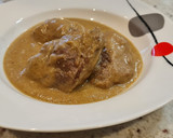 Foto del paso 9 de la receta: Carrilleras ibéricas en salsa de berenjena y champiñones