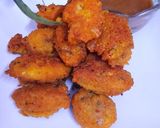 A picture of step 6 of Crispy homemade falafel.