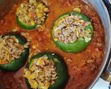 Foto del paso 9 de la receta: Zapallitos rellenos con carne picada y tuco