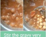 A picture of step 8 of Chana masala.