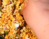 A picture of step 2 of Poha Manchurian (Dry).