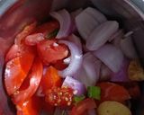 A picture of step 3 of Rajsthani Gatte Ki Sabzi.