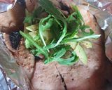 Foto del paso 3 de la receta: Empapelado de pescado con mostaza y relleno de portobello