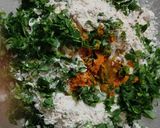 A picture of step 1 of Methi thepla.