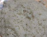 A picture of step 3 of Jeera rice.