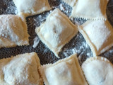 Sorrentinos con masa de cocción rápida