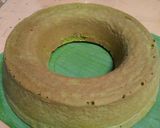 Foto langkah ke 6 dari resep Bolu pandan panggang ukuran sendok.
