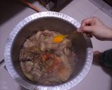 A picture of step 6 of Lal gosht.