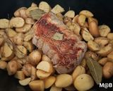 Une image de l'étape 3 de Rôti de porc et pomme grenaille en cocotte au Cook Expert.