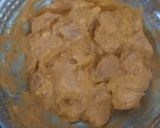 A picture of step 1 of Yummy smoky chicken boti roll without barbequing.