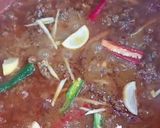 A picture of step 7 of Lahori Qeema Karahi 😋🥘.