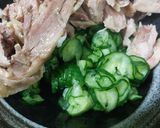 紹興醉雞拌黃瓜的食譜步驟2照片