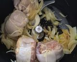 Une image de l'étape 1 de Paupiettes de poulet à la sauce crème et champignons – Cookeo Infinity (4 personnes).