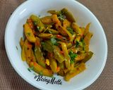 A picture of step 5 of Peanut Chutneywali Ivy Gourd/ Tindora Sabji.