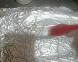 Foto del paso 4 de la receta: Filete de róbalo en cama de hash brown bañado en mi salsa básica