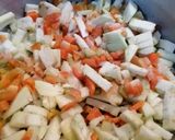 Foto del paso 1 de la receta: Risotto de verduras pollo y cúrcuma... ♥️