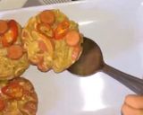Foto langkah ke 6 dari resep Omelet Mie Mini.