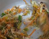 A picture of step 5 of Quick Sprout Salad Masala Rice.
