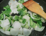 A picture of step 4 of Chilli Paneer.