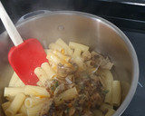 Foto del paso 2 de la receta: Macarrones con jamón ibérico y stilton (queso azul)