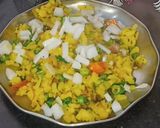A picture of step 3 of Poha.