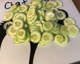 Une image de l'étape 6 de Salade de fenouil aux tomates,concombre et scarole (sauce aux câpres).