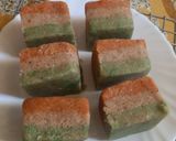 A picture of step 9 of Cashew almond burfi.