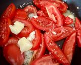 Une image de l'étape 1 de Tomates baveuses.
