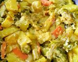 A picture of step 4 of Aviyal Sadya/Curry.