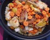 Foto del paso 3 de la receta: Pollo con albaricoques y cuscús