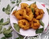 A picture of step 3 of 2 Lentil Medu Vadas.