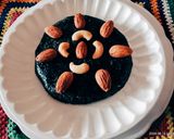 A picture of step 3 of Iron-Rich Black sesames seeds dry fruits kachariya paak.
