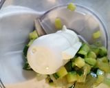 A picture of step 2 of Pasta with courgette and ricotta.