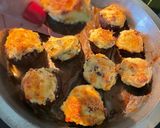 Foto del paso 4 de la receta: Champiñones rellenos horneados! Snack saludable y súper fácil