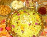 A picture of step 8 of Lauki ka Halwa.