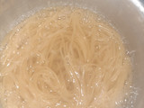 Spaghetti and eggs