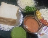 વેજ પનીર ચીઝી સેન્ડવીચ (Veg Paneer Cheesy Sandwich Recipe In Gujarati) રેસીપી સ્ટેપ2ફોટો