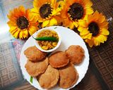 दम आलू उड़द की कचौड़ी (Dum aloo urad ki kachori recipe in hindi) रेसिपी चरण 3 फोटो