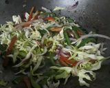 हक्का नूडल्स (झटपट बनने वाले स्टार्टर) रेसिपी चरण 4 फोटो