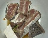 Foto langkah ke 1 dari resep Sambal Ijo Lada Hitam Ikan Pari (Dicampur Pete dan Tahu Kuning).