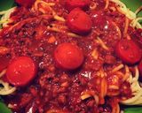 A picture of step 9 of Filipino Sweet Spaghetti.
