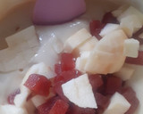 Foto del paso 2 de la receta: Torta matera de membrillo y manzana con crumble de avena❤